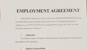 Employment Contract Agreement Lawyer  